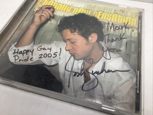 Totally New Sensation by Josh Zuckerman CD Signed Happy Gay Pride 2005! - Imagen 4 de 4