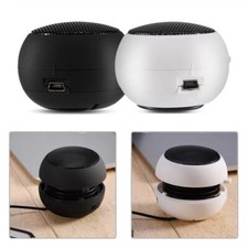 Retractable Stereo Mini Speaker For MP3 MP4 Laptop Tablet PC Phone 3.5mm Jack