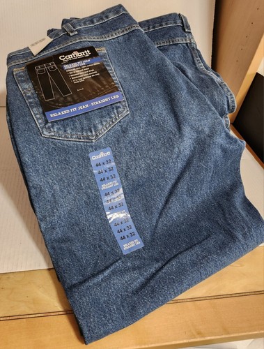 8 pares de pantalones de mezclilla azules Carhartt para hombre calce relajado pierna recta 44X32 B160 DST RN14806 - Imagen 12 de 24