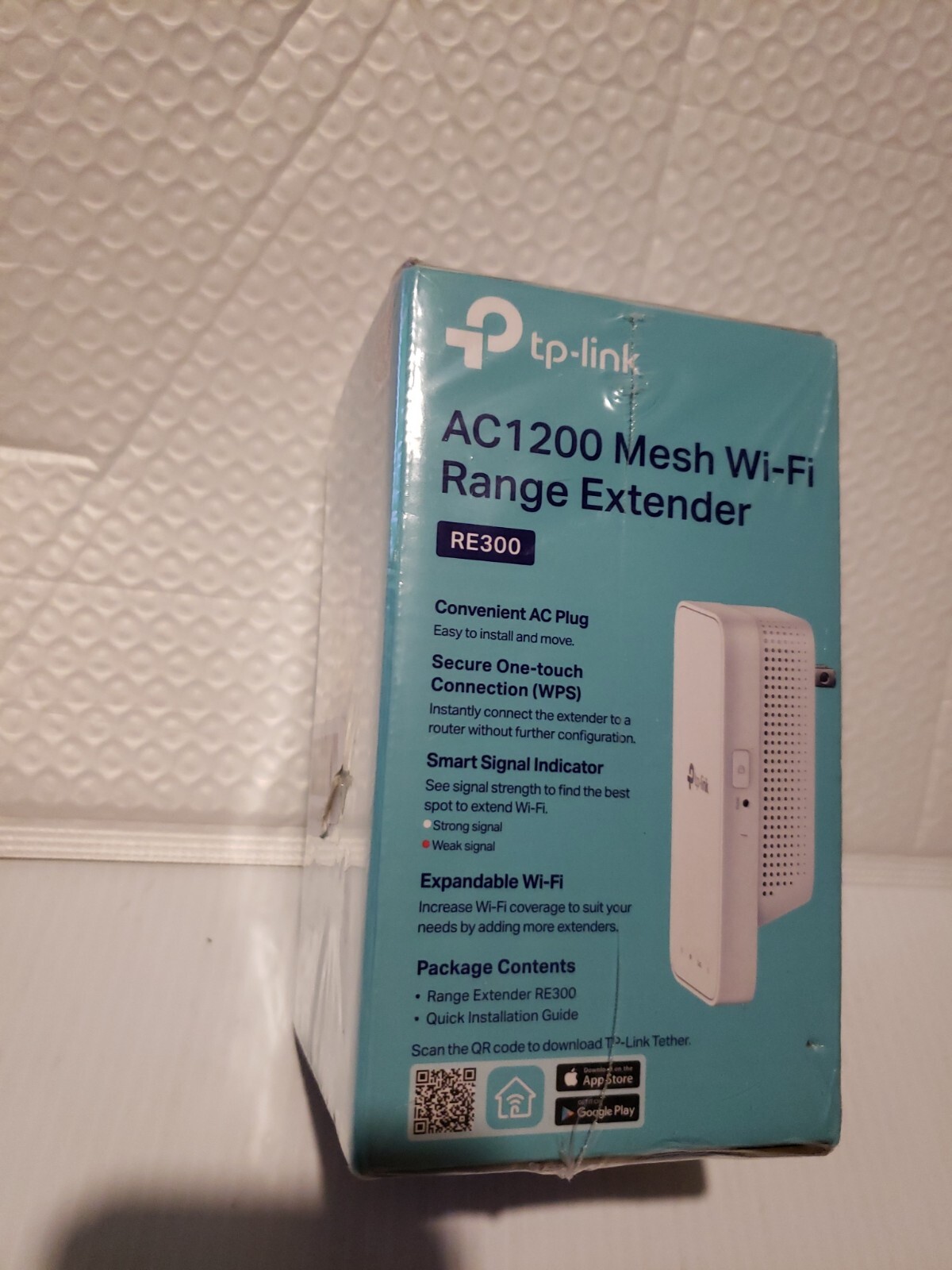 TPLink RE300 AC1200 Wireless Dual Band Mesh WiFi Range Extender