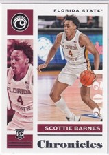 2021 Panini Chronicles Draft Picks Basketball RC #7 Scottie Barnes