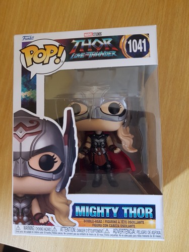 Thor Love & Thunder POP! Vinyl figurine 1041 Mighty Thor 9 cm funko statue Thor Love & Thunder POP! Vinyl figurine 1041 Mighty Thor 9 cm funko statue | Funko Pop | 2 Thor Love & Thunder POP! Vinyl figurine 1041 Mighty Thor 9 cm funko statue | Funko Pop
