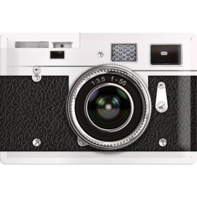 Retro tin sign metal sign vintage 8 x 12 in - Retro Wave - Retro Camera