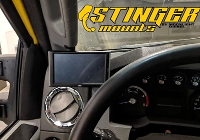 STINGER MOUNTS Stinger A Pillar Mount for a 11-16 Ford SuperDuty F250-F450 fits Edge Insight