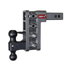 Gen-Y Hitch Mega Duty 7.5" Drop 16K Hitch w/ Ball Mount & Pintle for 2" Receiver