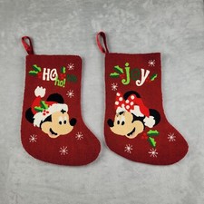 Disney Theme Park Christmas Holiday Stocking ...