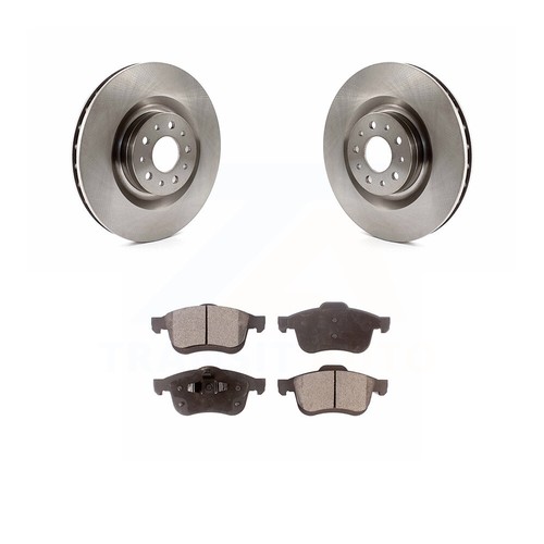 EBC Premium Front Rotors (284x22mm) | 12+ Fiat 500 1.4 Turbo Abarth main image 1