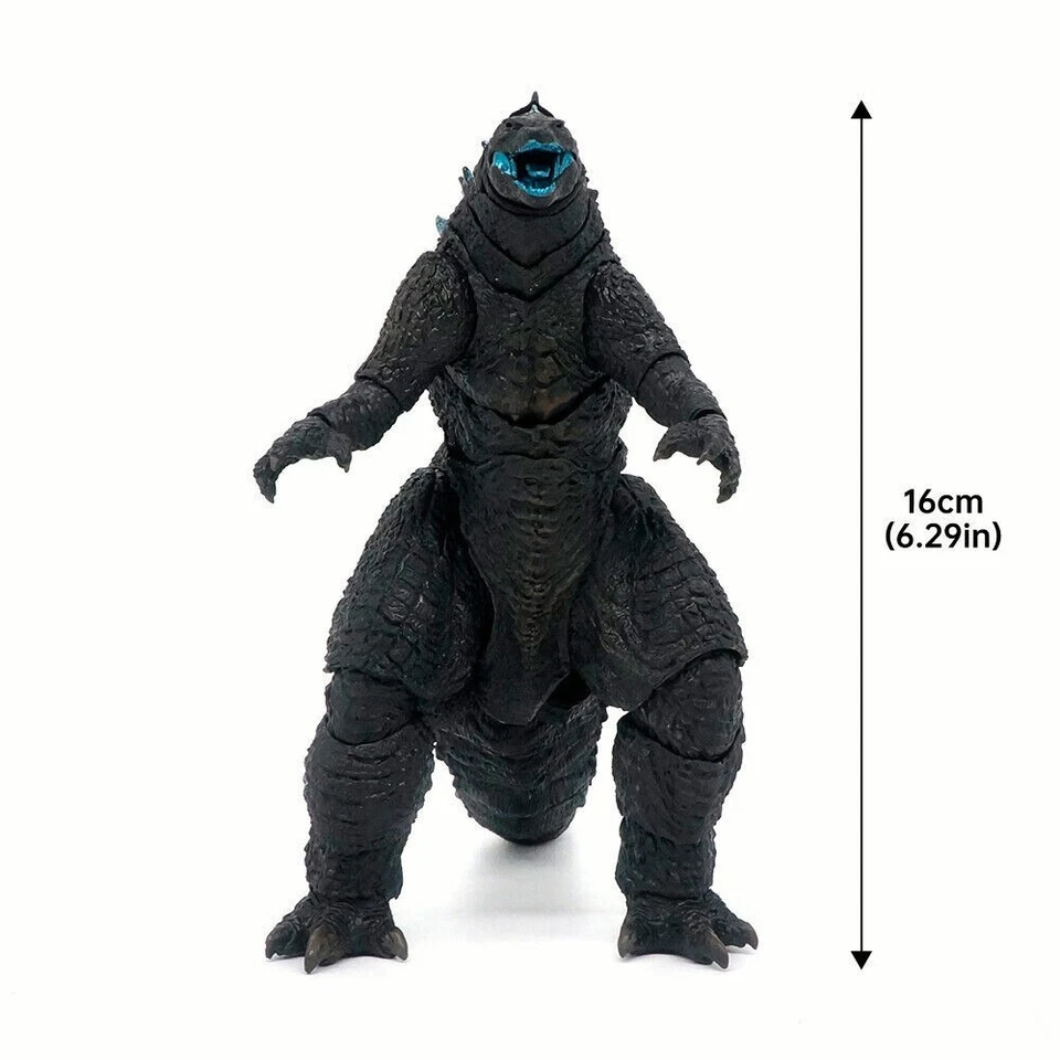 Juguete de PVC Godzilla vs KingKong con respaldo azul de anime de 16 cm con múltiples articulaciones King of Monsters Foto 4 de 4