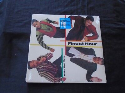 FINEST HOUR, Make That Move [with hype sticker] USA New Sealed LP FREE SHIPPING