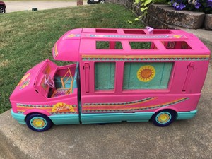 barbie western fun motorhome