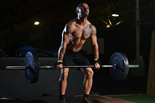 Figure 8 Lifting Straps Weight Wrist Gym Deadlift Bar Padded