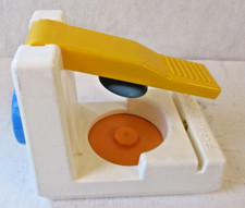 Vintage Fisher Price Fun With Food Can Opener Toy Pretend Play Kitchen