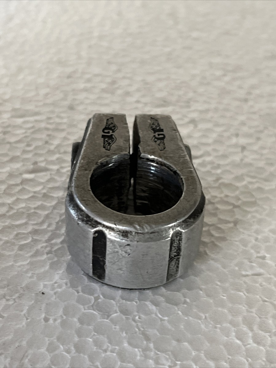 パーツ GT BMX Seat clamp GT BMX Vintage Seat Post Clamp Old School 22.2mm Silver