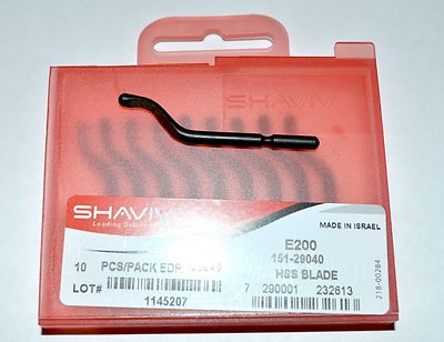 Shaviv E200 HSS Cutter Deburring Blade 151-29040 OR 29040 Pkg of 10