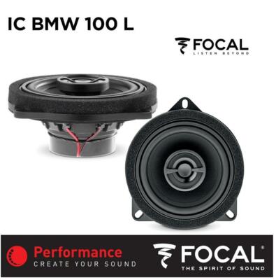 Focal IC BMW 100L 2-Way Coaxial Speakers 10 Cm For BMW And Mini Vehicles