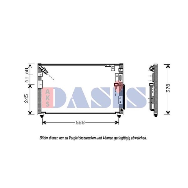 Kondensator Klimaanlage KlimaküHler FüR Hyundai Galloper II JK-01 2.5 TD-image