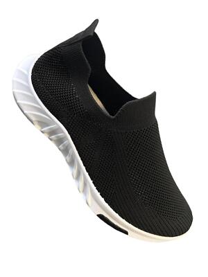 Damen Frauen Socken Turnschuhe Sneaker Slipper Jogging Pumps Plimsole Schuhe Größe