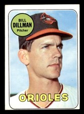 1969 Topps Baseball #141 Bill Dillman VG *f1