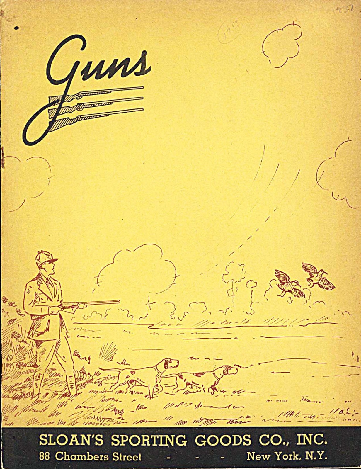 Sloan's Sporting Goods Co. 1937 Gun Catalog, New York, NY eBay