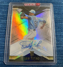 2021 Panini Titanium Autograph #10 Luis Patino Auto Padres RC Rookie Card