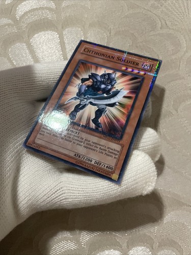 Yugioh Chthonian Soldier - Parallel Rare - MF03-EN011 - Limited Edition MP - Picture 6 of 16
