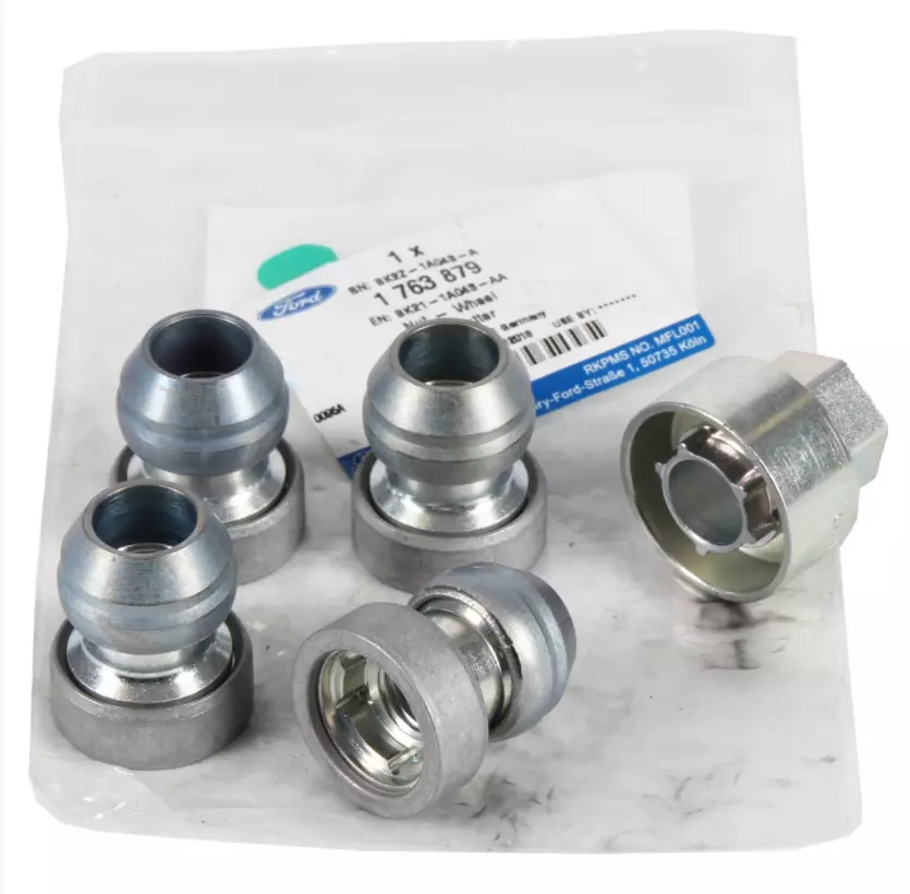 NEU FORD TRANSIT MK4 RADVERRIEGELUNGSPLATTEN NUT KIT 2221666 HK21 