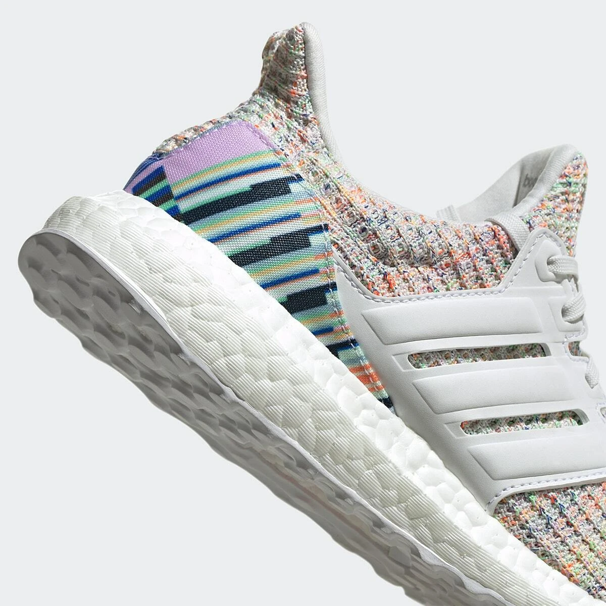 ADIDAS BOOST F34079 Crystal WHITE MULTIColor Glow Green Women&#039;s US 7 Shoes | eBay