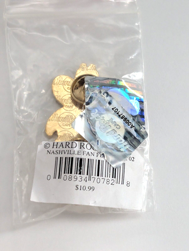 Hard Rock Cafe Nashville Fan Fest 2002 Cowboy braun Anime Bär Pin HRC Werbung - Bild 7 von 8