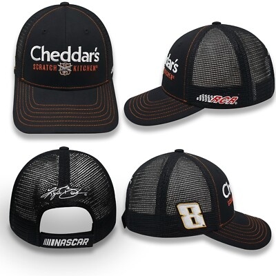 Kyle Busch 2023 Checkered Flag Sports #8 Cheddar's Scratch Kitchen Sponsor Hat