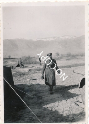 Foto WK2 Deutsche Offiziere in Bulgar. Uniformen Späher Grenze Griechenland X175