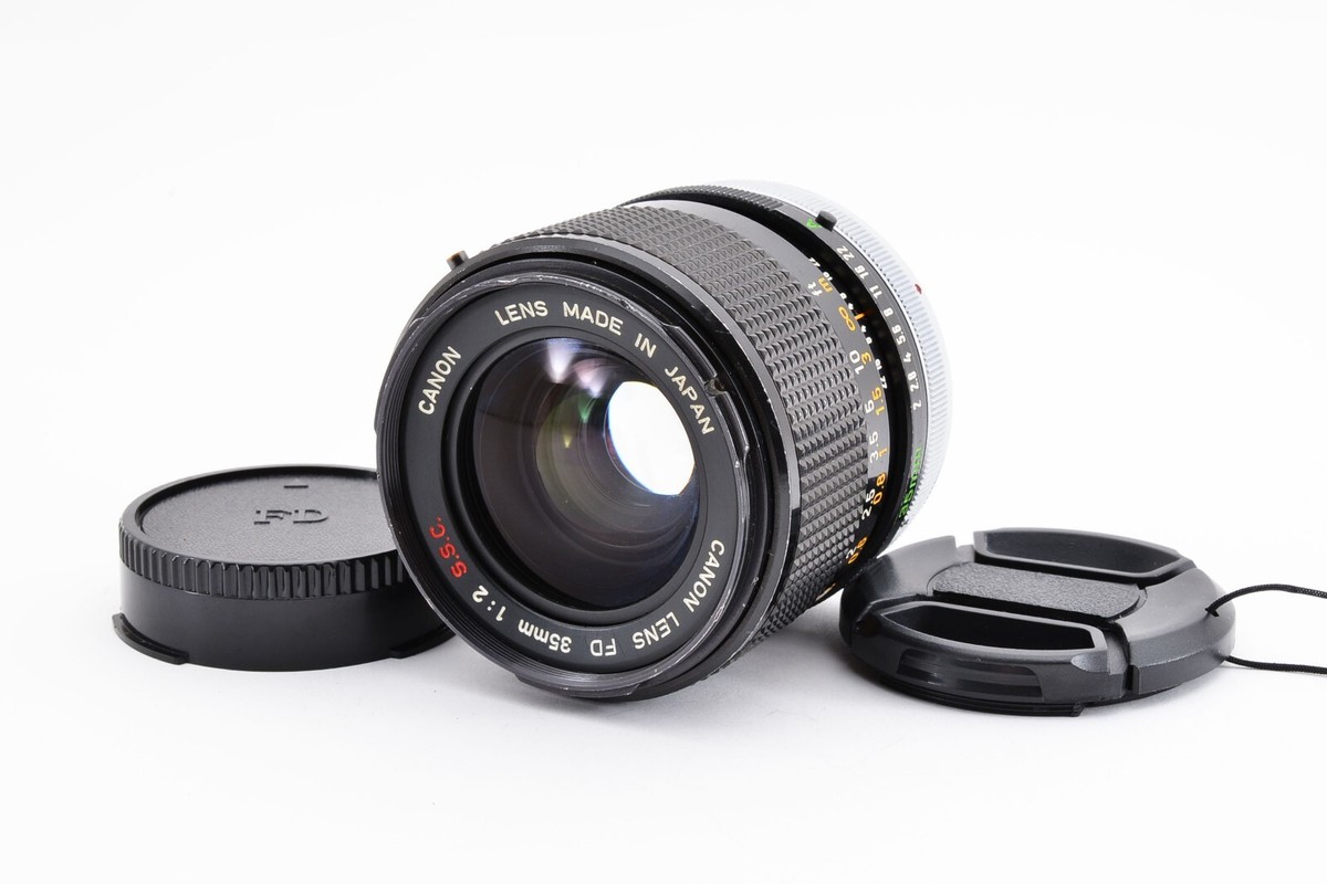 CANON LENS FD 35mm f2 S.S.C (94451) Near MINTfrom Japan 1970239 | eBay