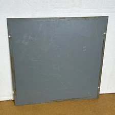 24" x 24" Screw Cover Plate for Electrical Panel Enclosure Box Square COVER ONLY