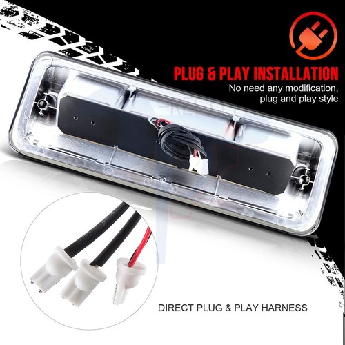 LED Rear 3rd Tail Brake Light Cargo Light for 2004-2008 Ford F-150 Chrome+Smoke - Foto 4 di 6