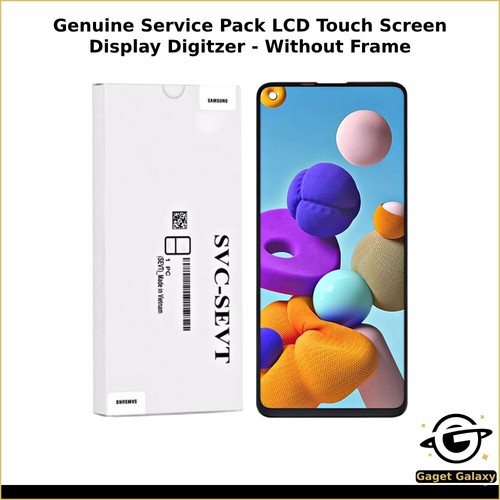 Genuine LCD For Samsung A21s SM-A217F Touch Screen Display Digitizer No Frame - Picture 3 of 4