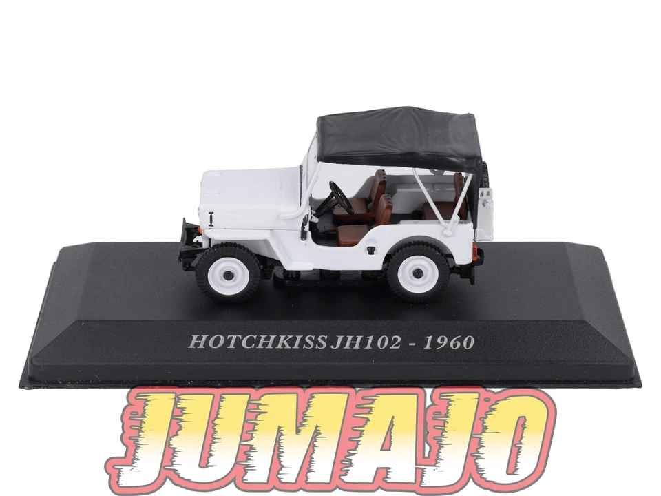 FA60 Voiture 1/43 IXO Altaya Voitures d'autrefois : HOTCHKISS JH102 1960 - Photo 2/4