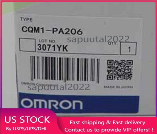 OMRON CQM1-PA206 Power Supply PLC Module CQM1PA206 New In Box 1PCS