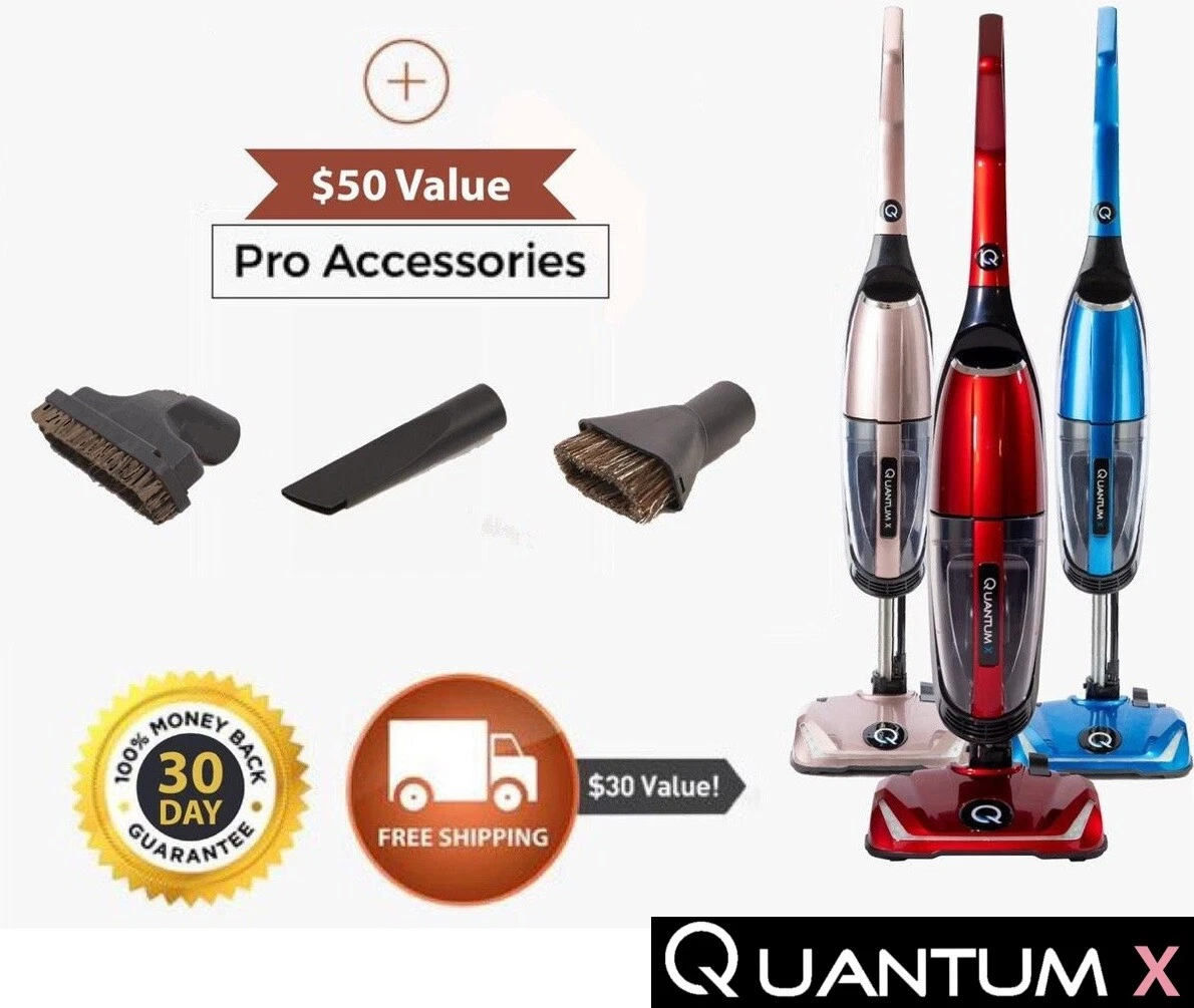 Quantum X Upright Water Vacuum Cleaner - No Filters, Reduces Germs, Wet/Dry  Vac