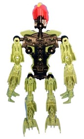 Lego Ben 10 Alien Force Swamp Fire Action Figure 8410 Hero Factory Bionicle Rare