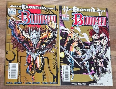 Bloodseed #1  Complete Series Marvel UK Frontier Comics NM 1993 Set COMB SHIP