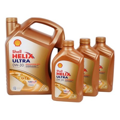 Shell Motoröl Helix Ultra Professional AV-L 0W30 ACEAC3 VW 50400/50700 8 Liter