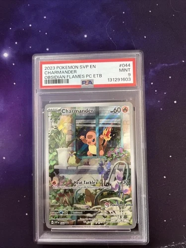 Charmander - 044 (Pokemon Center Exclusive) PSA 9