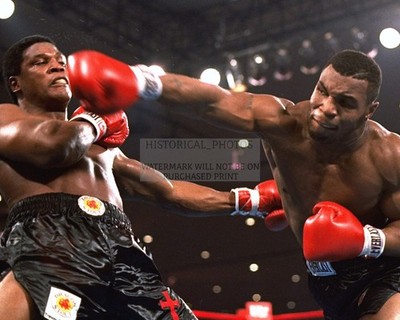 MIKE TYSON TREVOR BERBICK HEAVYWEIGHT BOXING NASSAU 1986 8X10 PHOTO