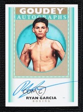 2019 Upper Deck Goodwin Champions Goudey Auto Ryan Garcia #GA-RG Auto m5i