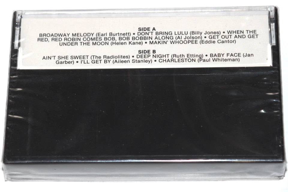 Original Sounds Of The Twenties (Cassette Tape 1985) 1920s 20s NEW SEALED - Image 2 of 4