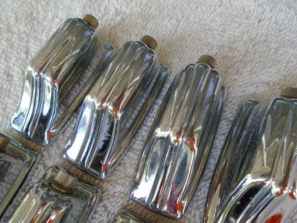 (12) VINTAGE 1972 ROGERS FULLERTON SMALL TOM DRUM LUGS BEAVERTAIL-COMPLETE-VG! - Image 4 of 4