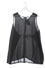 ROSA RONSTEDT ärmellose Bluse Damen Bluse Gr. DE 42 schwarz Casual-Look