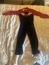 Kids Vintage Adidas 3 Stripe Trefoil Track Suit Medium