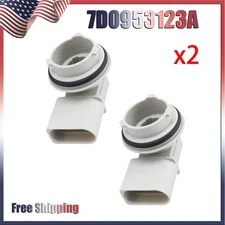 2x Fit 1998-2005 VW Volkswagen Beetle 3 Pin LH / RH Tail Lamp Brake Light Socket