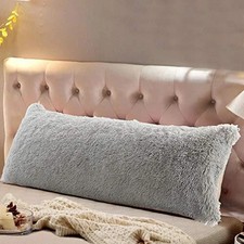 Luxury Long Hair PV Fur Faux Fur Body Pillow Cover/Case 21"x54" with Zipper C...