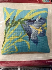 Collection D Art Needlepoint cross stitch pillow cover kits 40x40 Cm